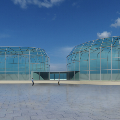 Glass greenhouse