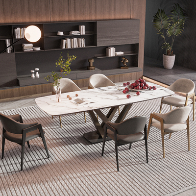 Poliform Dining Table and Chair