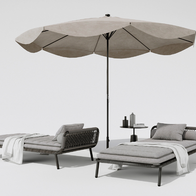 Modern outdoor lounge chair