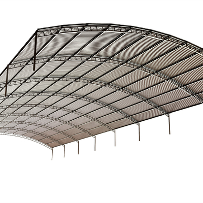 Awning color steel plate roof