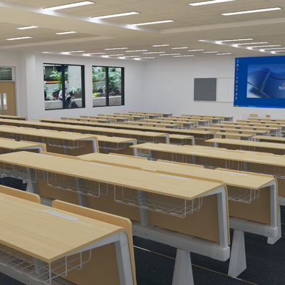 Ladder classroom lecture hall