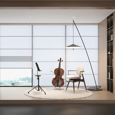 Cello music stand