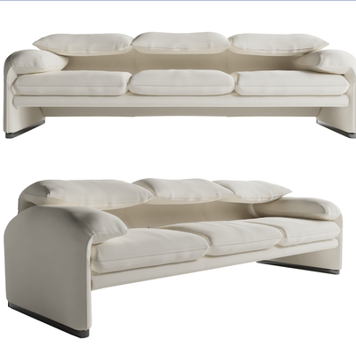 cassina double sofa