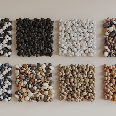 Modern pebbles