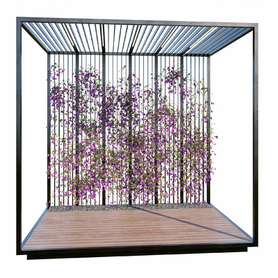 Modern climbing vine flower stand