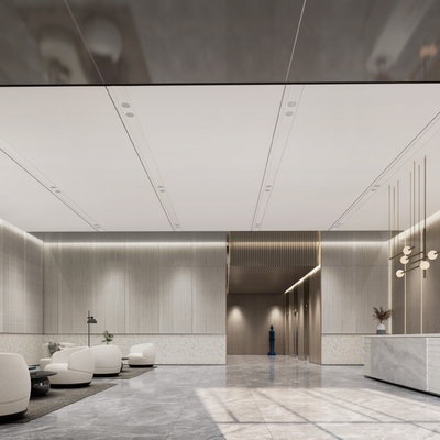 Modern Office Lobby