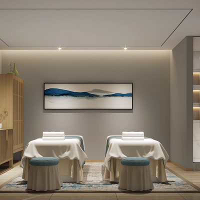 New Chinese Beauty Salon SPA Room