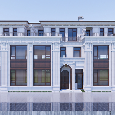 Neoclassical Townhouse