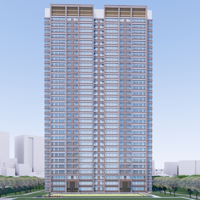 modern multi-storey residence