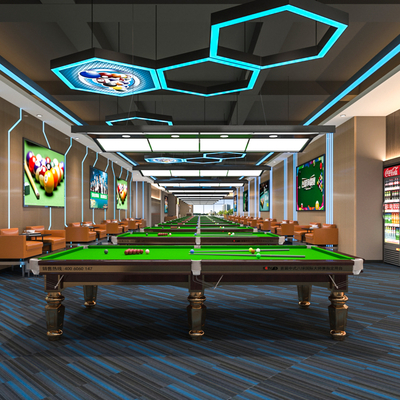 Modern Billiard Room