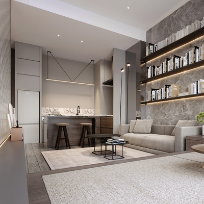 Modern Single Apartment