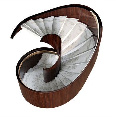 spiral staircase arc staircase