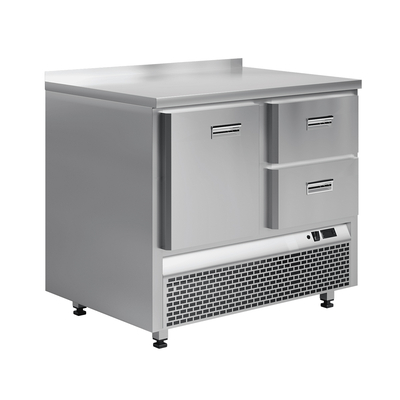 Kitchen freezer table refrigeration function table