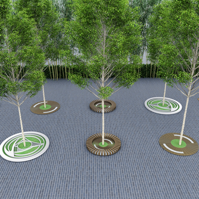 Ecological Tree Pool Tree Grate Rainwater Grate