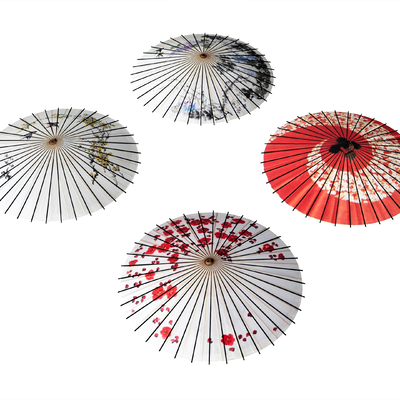 Japanese-style flower umbrella oil paper umbrella