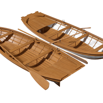 Modern Small Wooden Boat