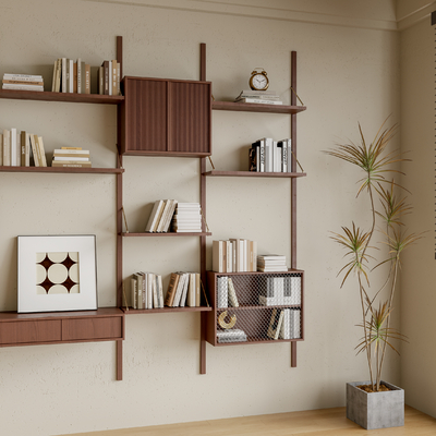 Wabi-sabi Style Decoration Storage Rack