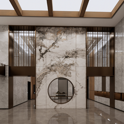 New Chinese Elevator Hall