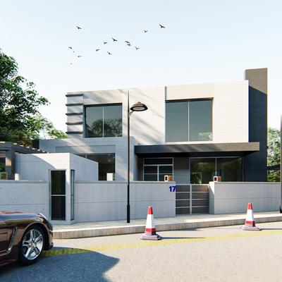 Modern single-family villa