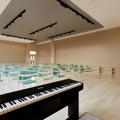 Modern Music Classroom