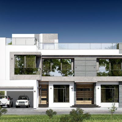 Modern single-family villa