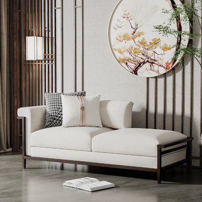 New Chinese-style chaise longue