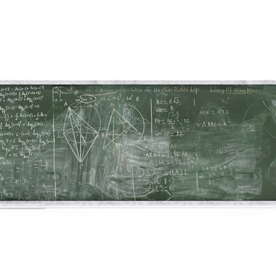 Modern Classroom Handwriting Blackboard