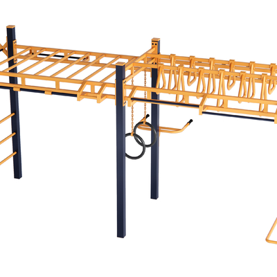 Fitness equipment horizontal bar ladder rings parallel bars