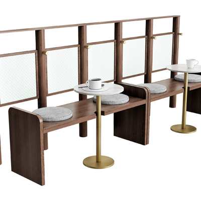 Booth Sofa Dining Table