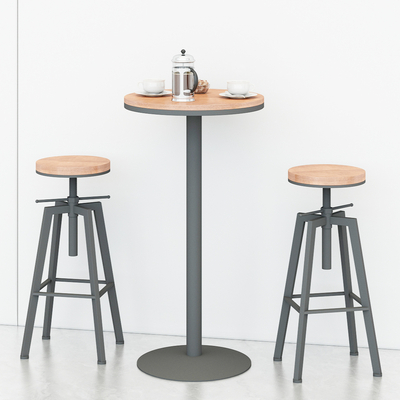 Industrial Style Coffee Table and Chair Coffee Table and Chair