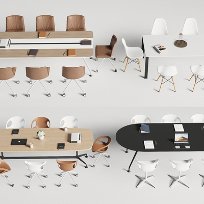 Modern Meeting Tables and Chairs Negotiation Tables and Chairs