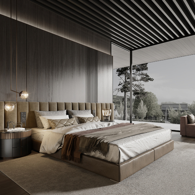 Minotti bedroom