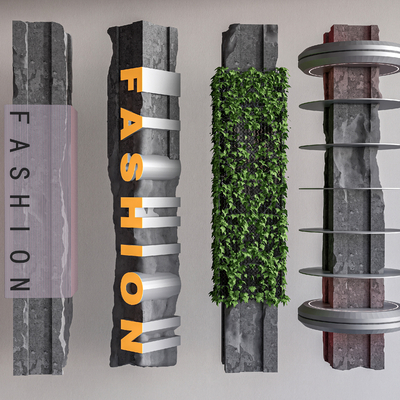 Modern decorative column, modeling column, wrapping column