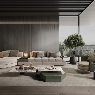 Minotti living room