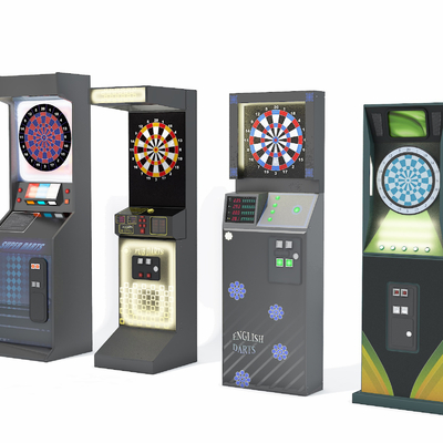 Entertainment game machine dart machine