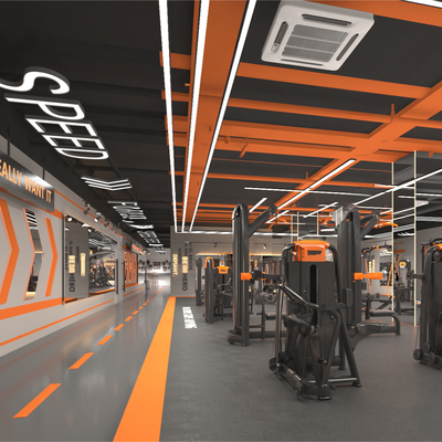 Industrial wind gym