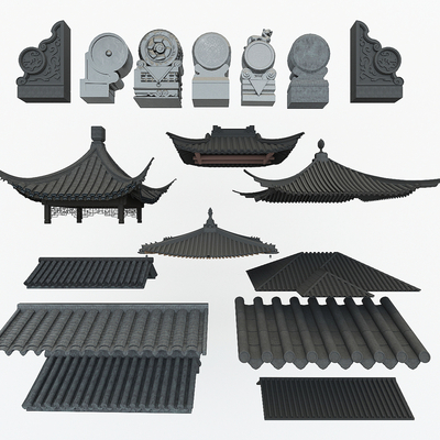 Chinese-style eaves roof tile