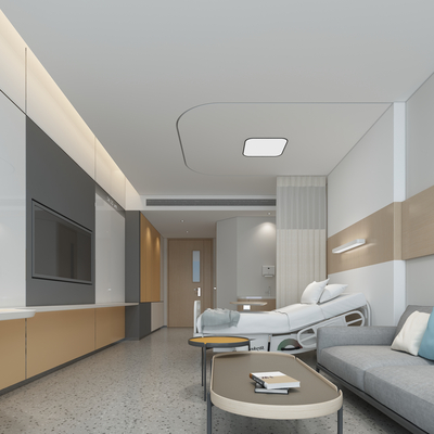 modern hospital ward