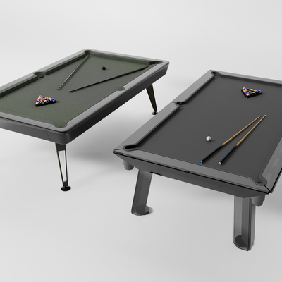 Modern billiard pool table