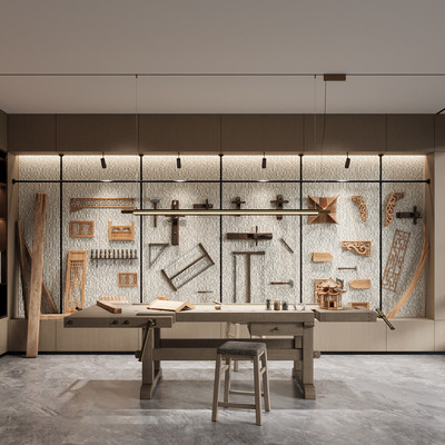 Modern Wood Carving Studio