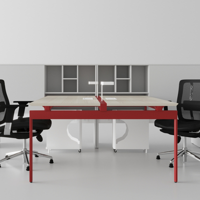 modern office desk and chair