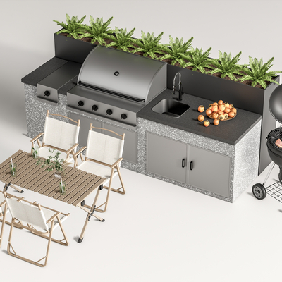 Grill Grill Table