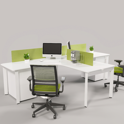 Modern Office Desk and Chair Staff Desk and Chair