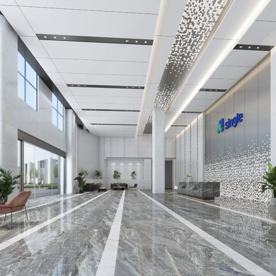 Modern Company Lobby