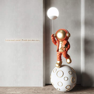 Astronaut Sculpture Art Toy