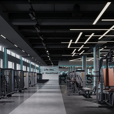 Industrial wind gym