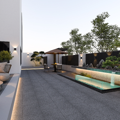 Modern Villa Garden