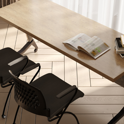 modern desks and chairs