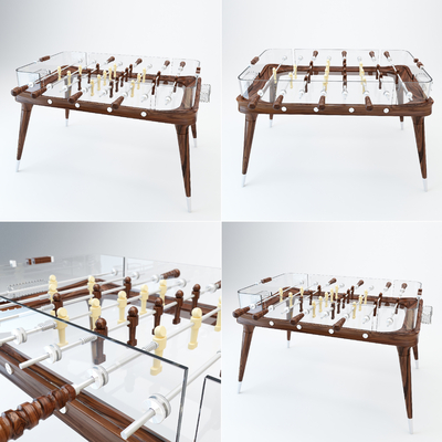 Desktop football game table