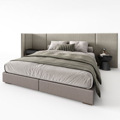 Minotti double bed